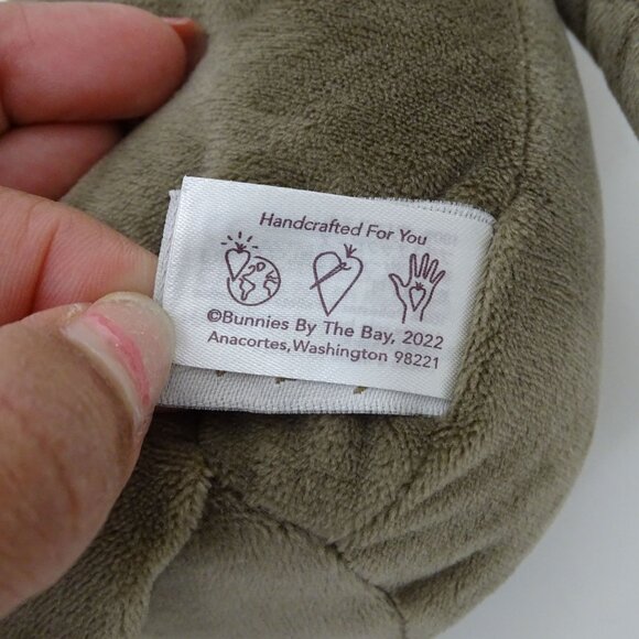 Bunnies By The Bay Holiday Brownie Plush Teddy Bear Red Scarf Stuffed Animal 9.5 - Picture 8 of 8